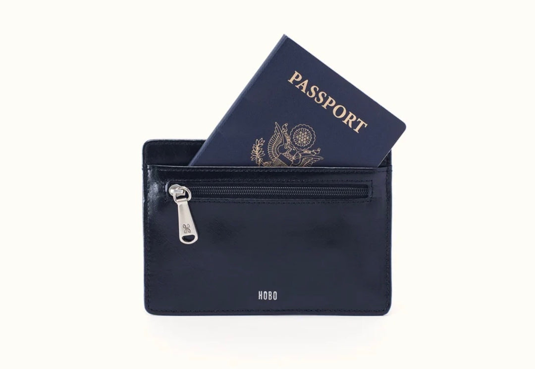 Euro Slide Card Case | Ink Navy