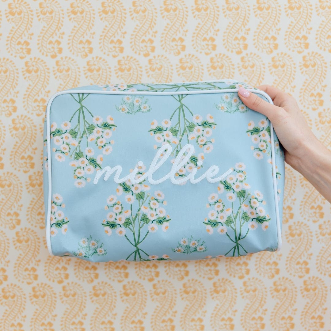 Large Patterned Toiletry Bag | Lulie Wallace Suzanna