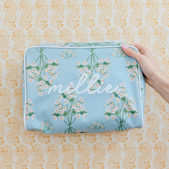 Large Patterned Toiletry Bag | Lulie Wallace Suzanna