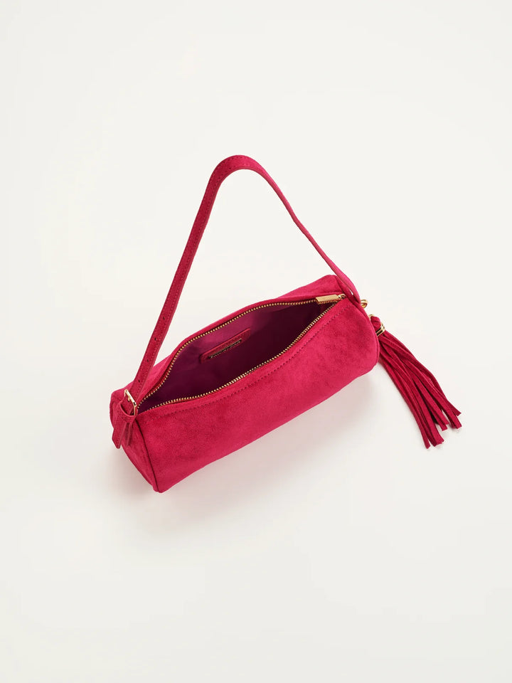 Kylie Barrel Bag Magenta