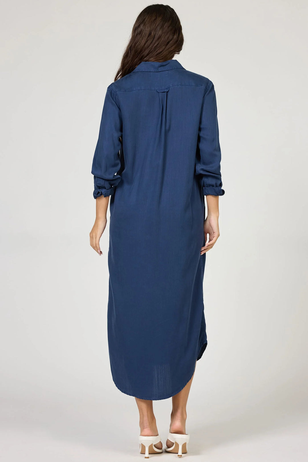 Galina Shirt Dress | Black Iris