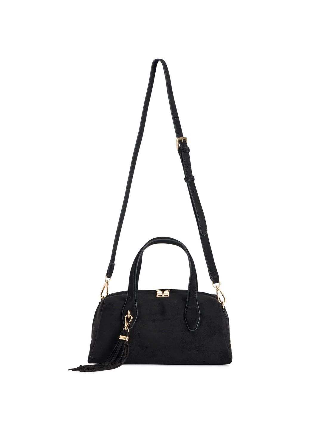 Kylie Mini Bowler Bag Black