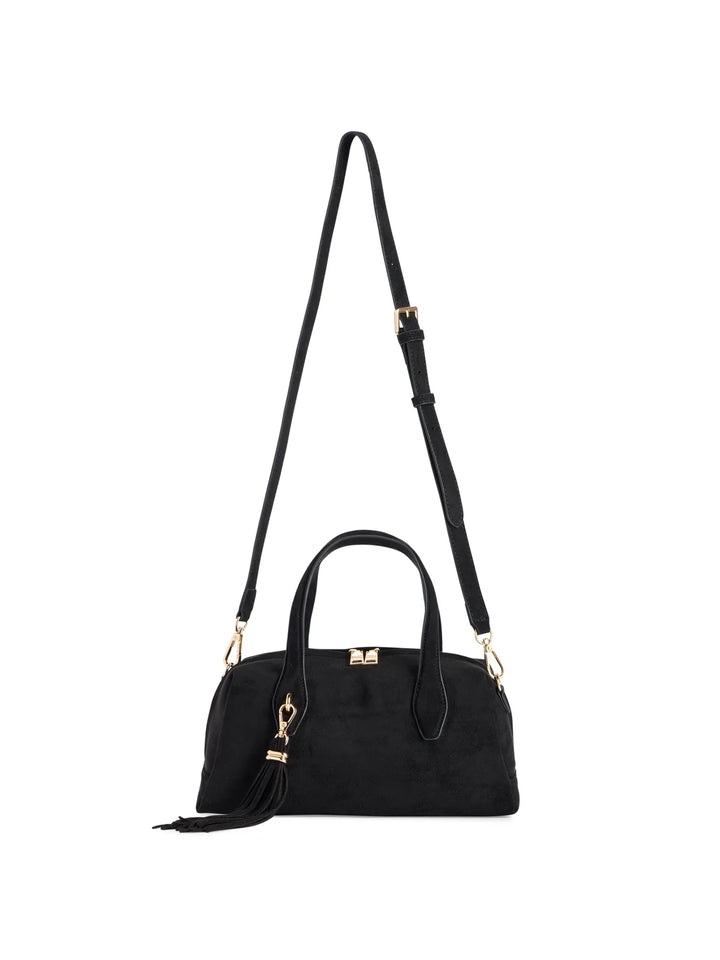 Kylie Mini Bowler Bag Black