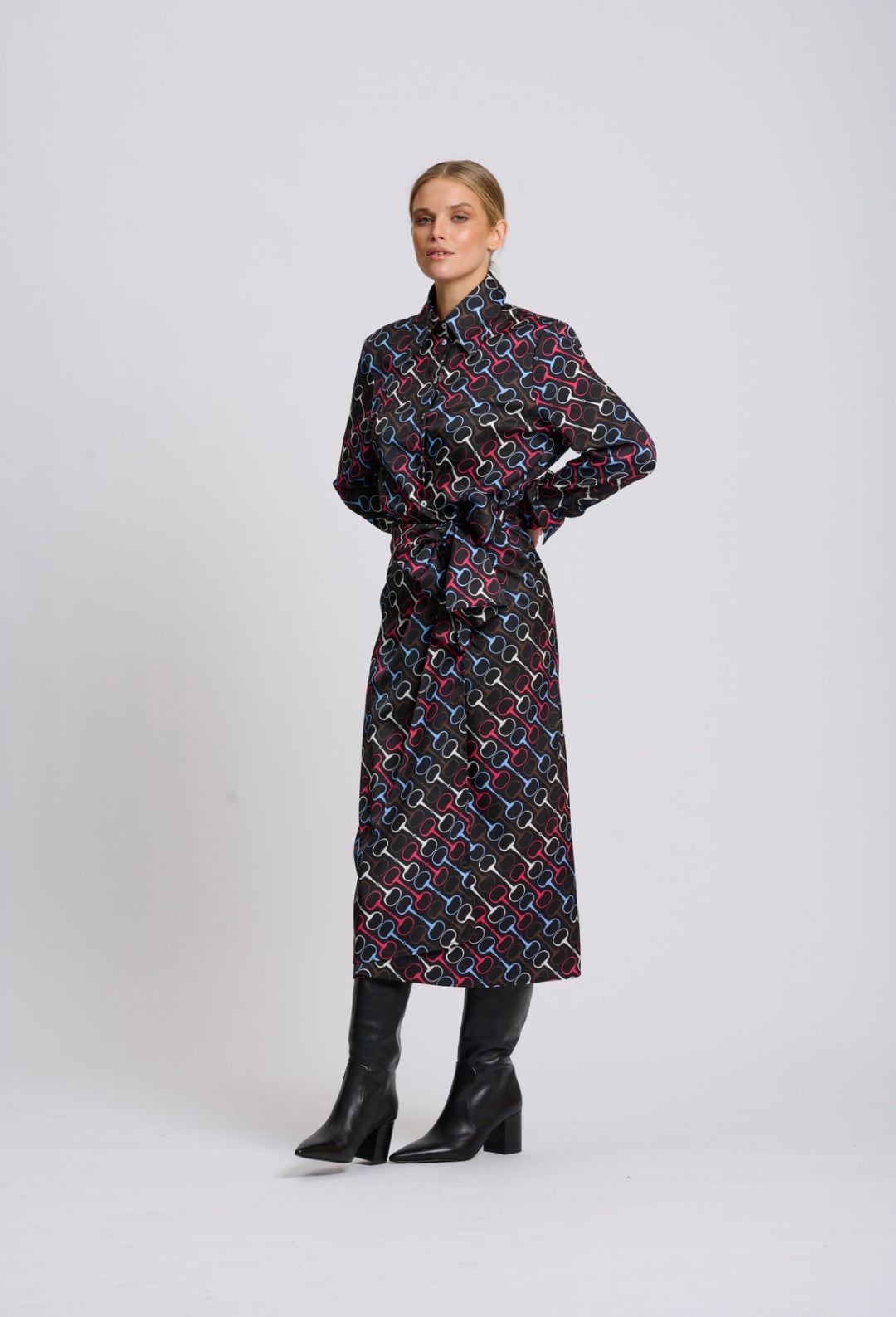 Talita Dress | Snaffle Print