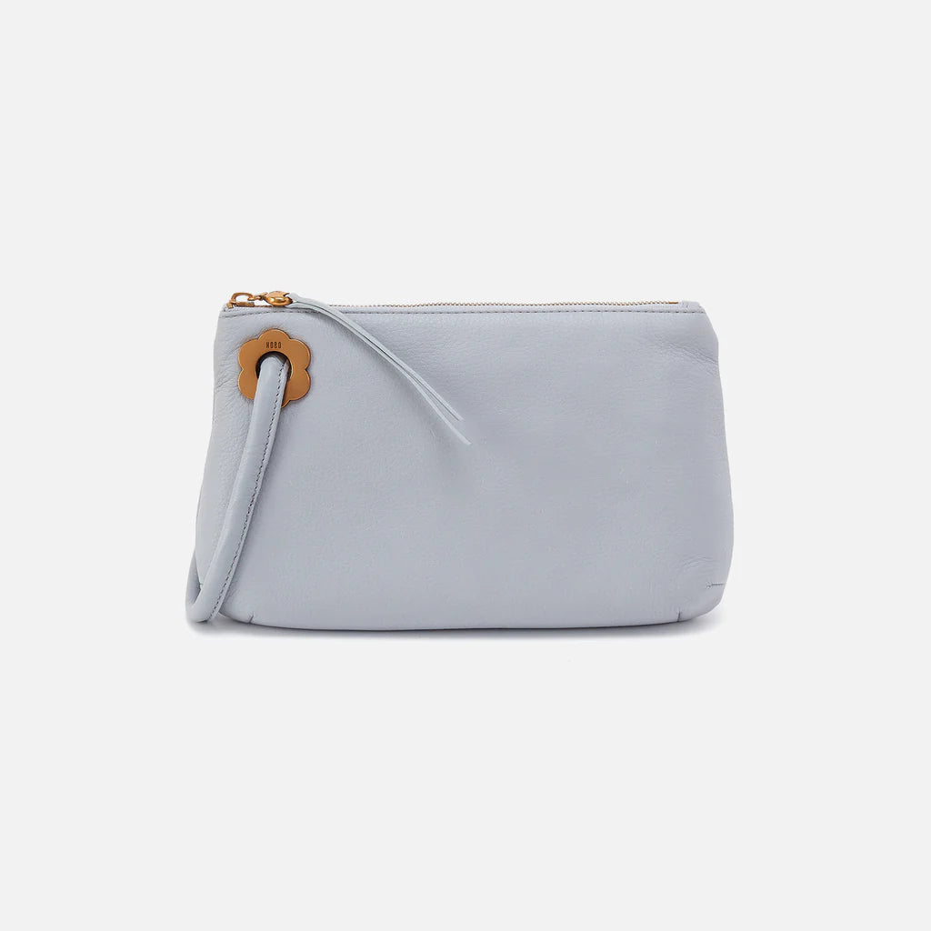 Daisy Daze Wristlet Large - Indigo Cloud