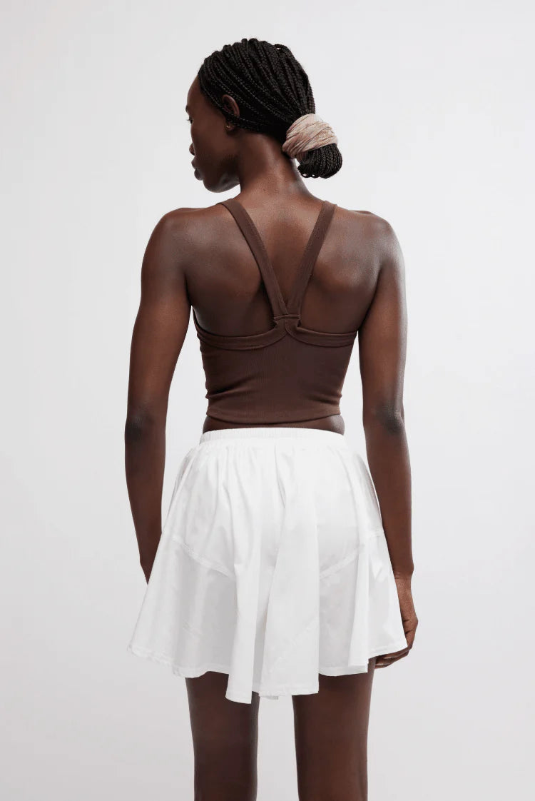 All Clear Cami Solid in Chocolate