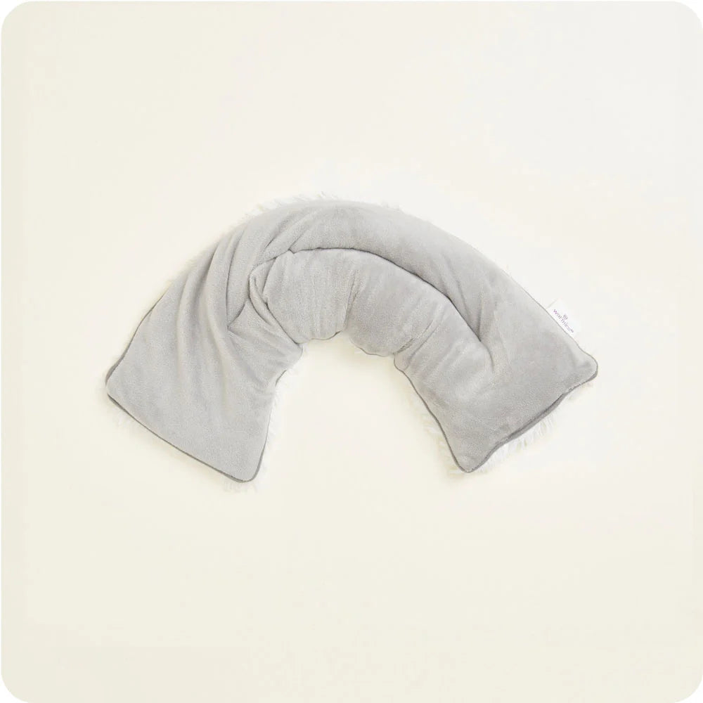 Gray Marshmallow Neck Wrap