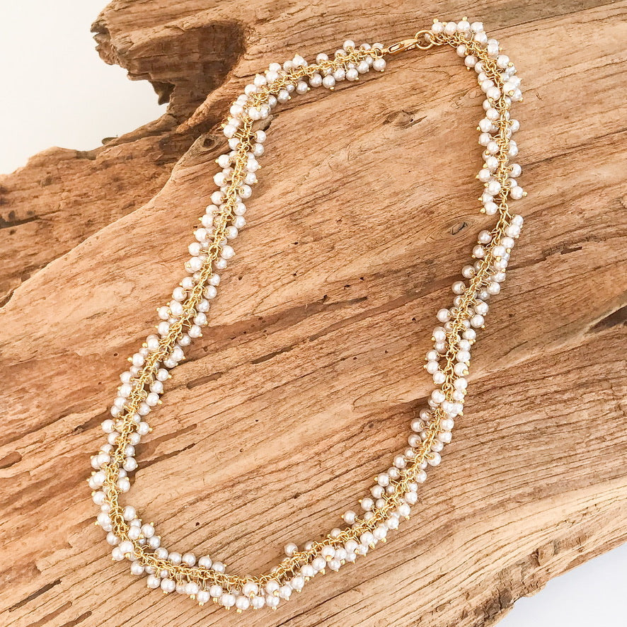 Medium Cluster Rosary Necklace