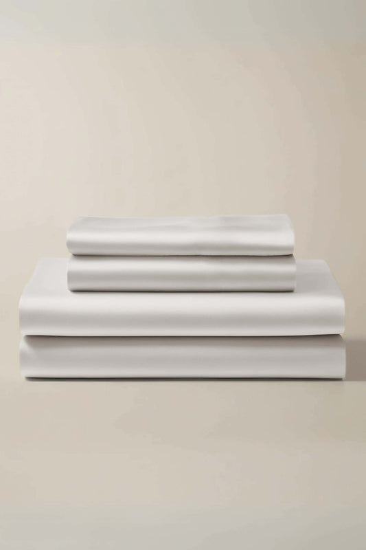 Faceplant Dreams Bamboo Supreme Sheet Set-White