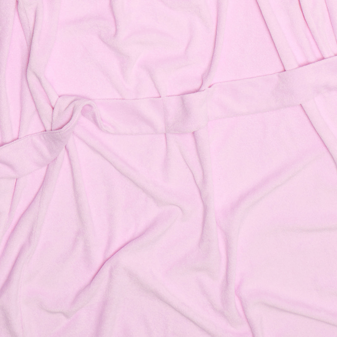 Women’s Short Scallop Lightweight Robe | Hyacinth