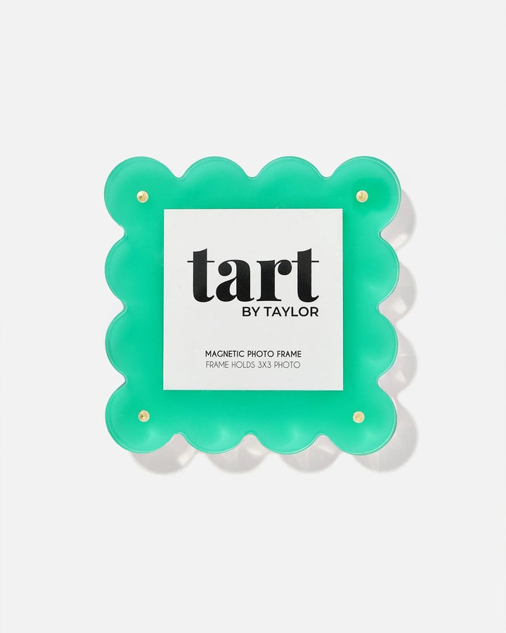 Tart by Taylor Aqua Green Mini Acrylic Picture Frame