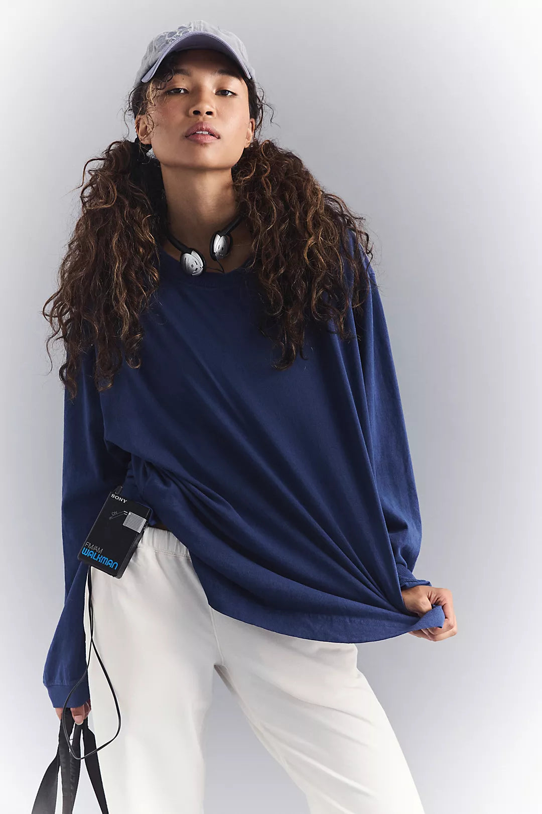 Hustle Layer in True Navy