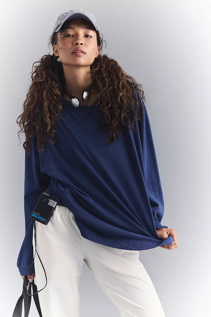 Hustle Layer in True Navy