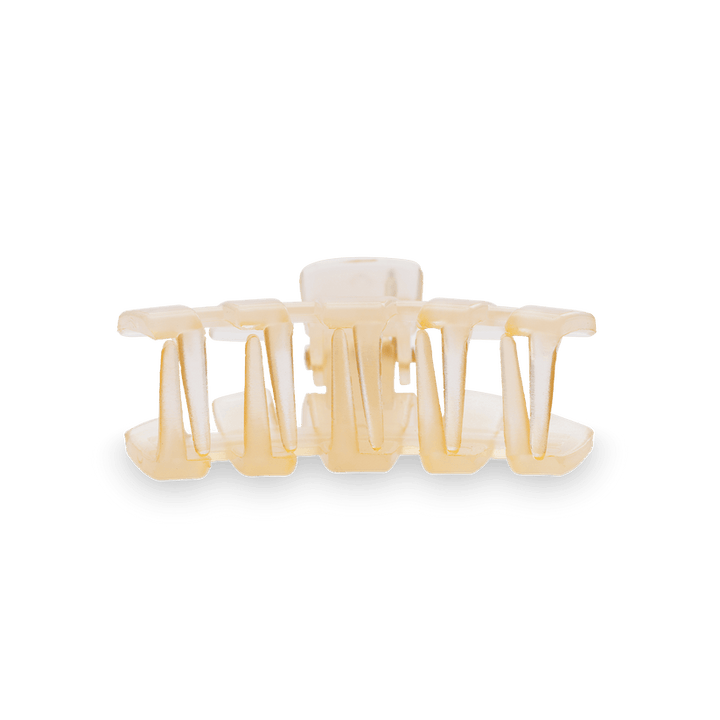Classic Almond Beige Tiny Claw Hair Clip