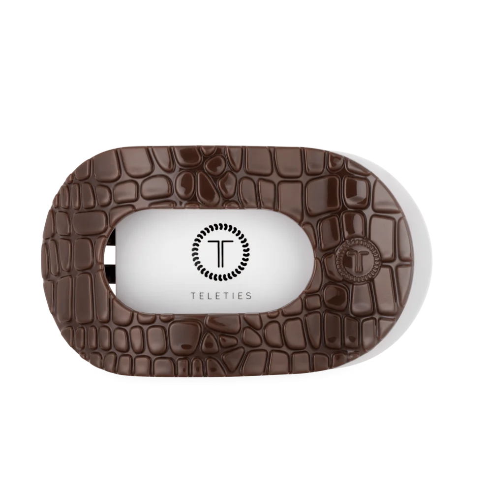 Teleties Large Flat Round Clip