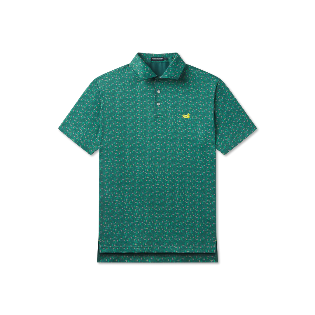 Flyline Performance Polo - Sunday Success: Champions Green
