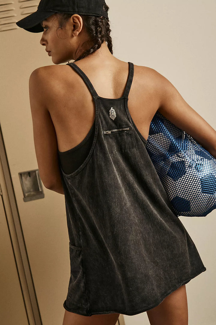 Hot Shot Mini Dress / Black