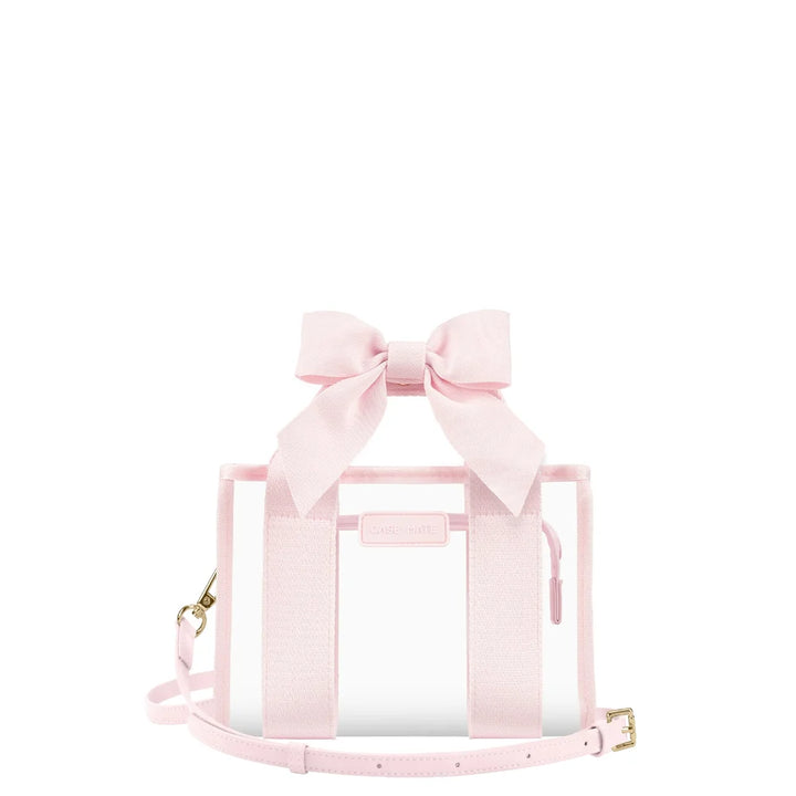 Casemate Stadium Tote with Strap Ballet Pink Bow