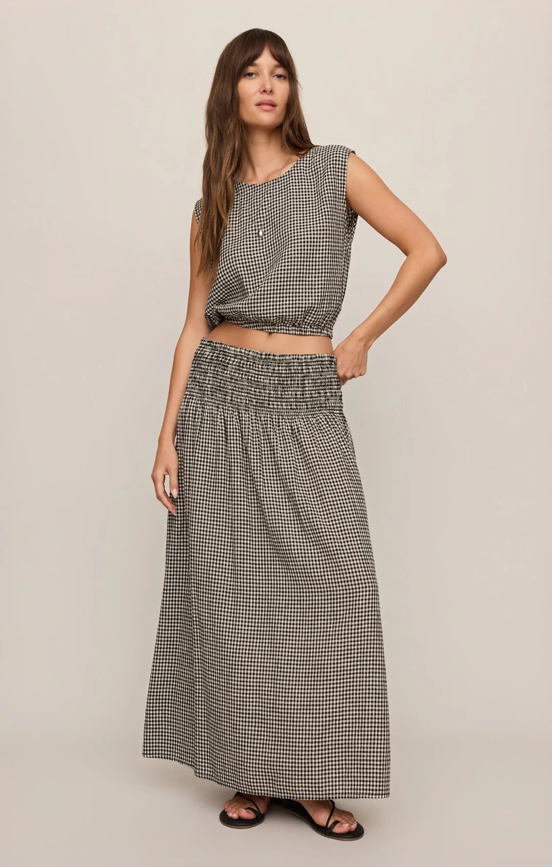 Brooke Gingham Skirt