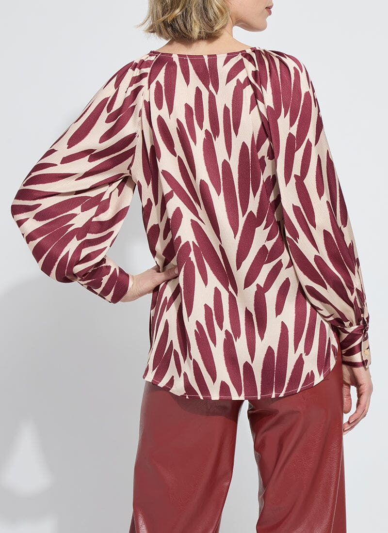 Naila Raglan Neckline Detail Blouse