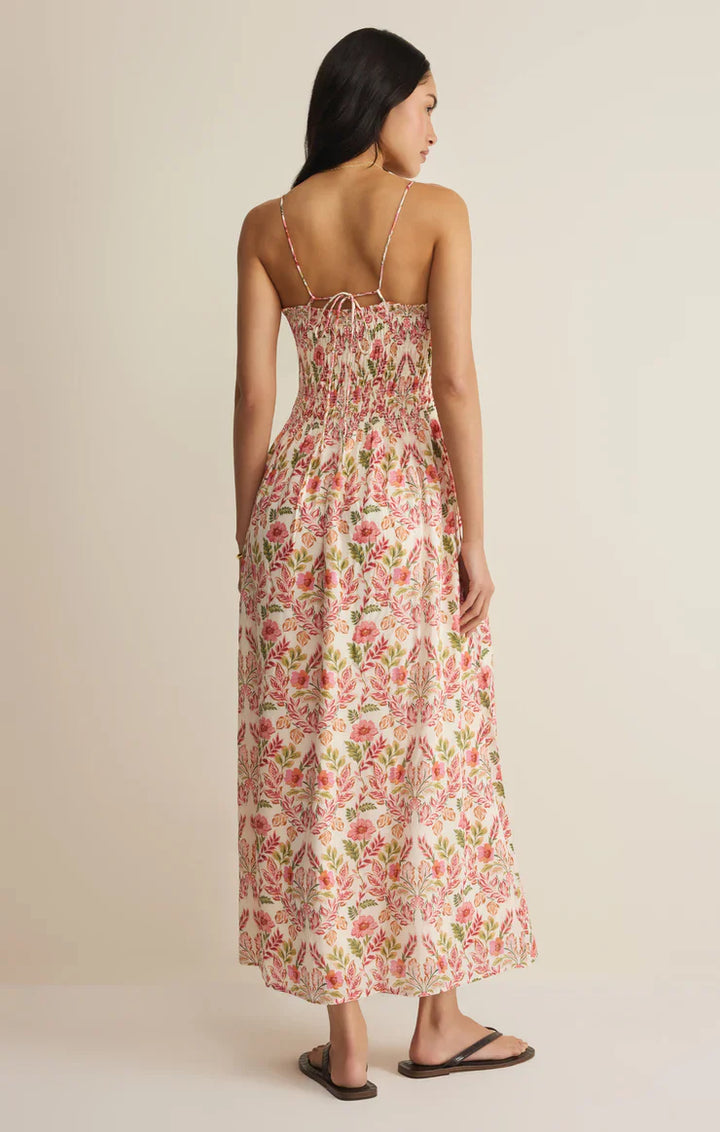 Cornelia Ami Floral Midi Dress Multi
