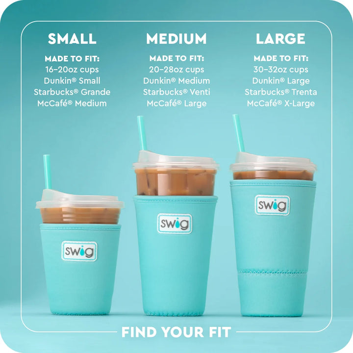 Pumpkin Stacks Iced Cup Coolie Medium
