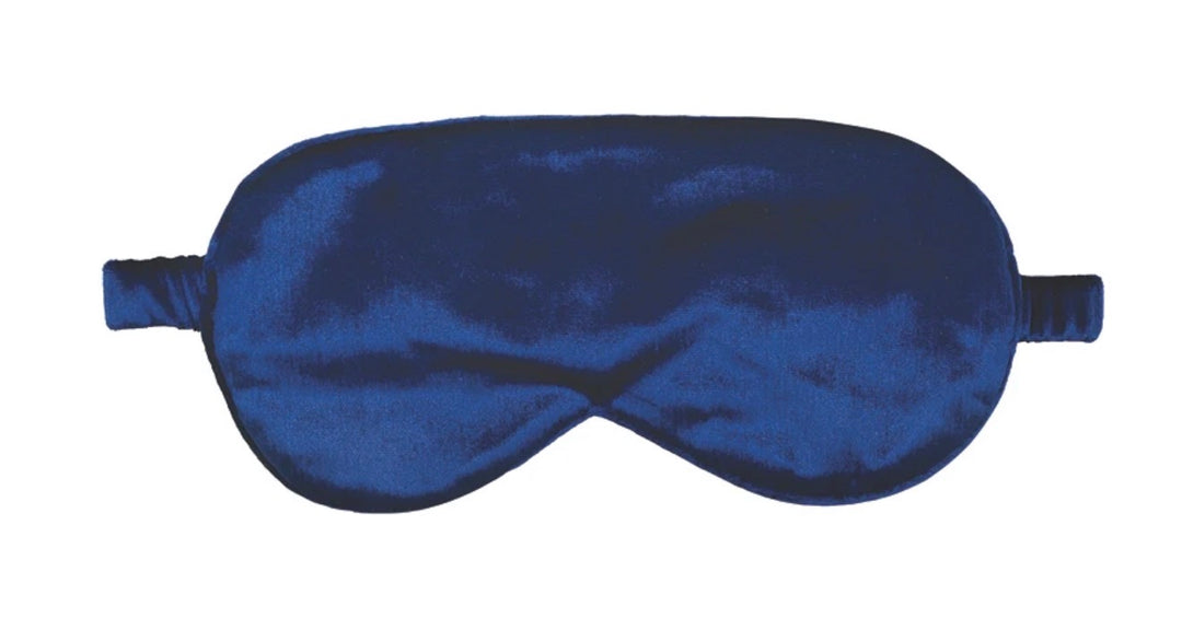 Velvet Eye Mask - Navy