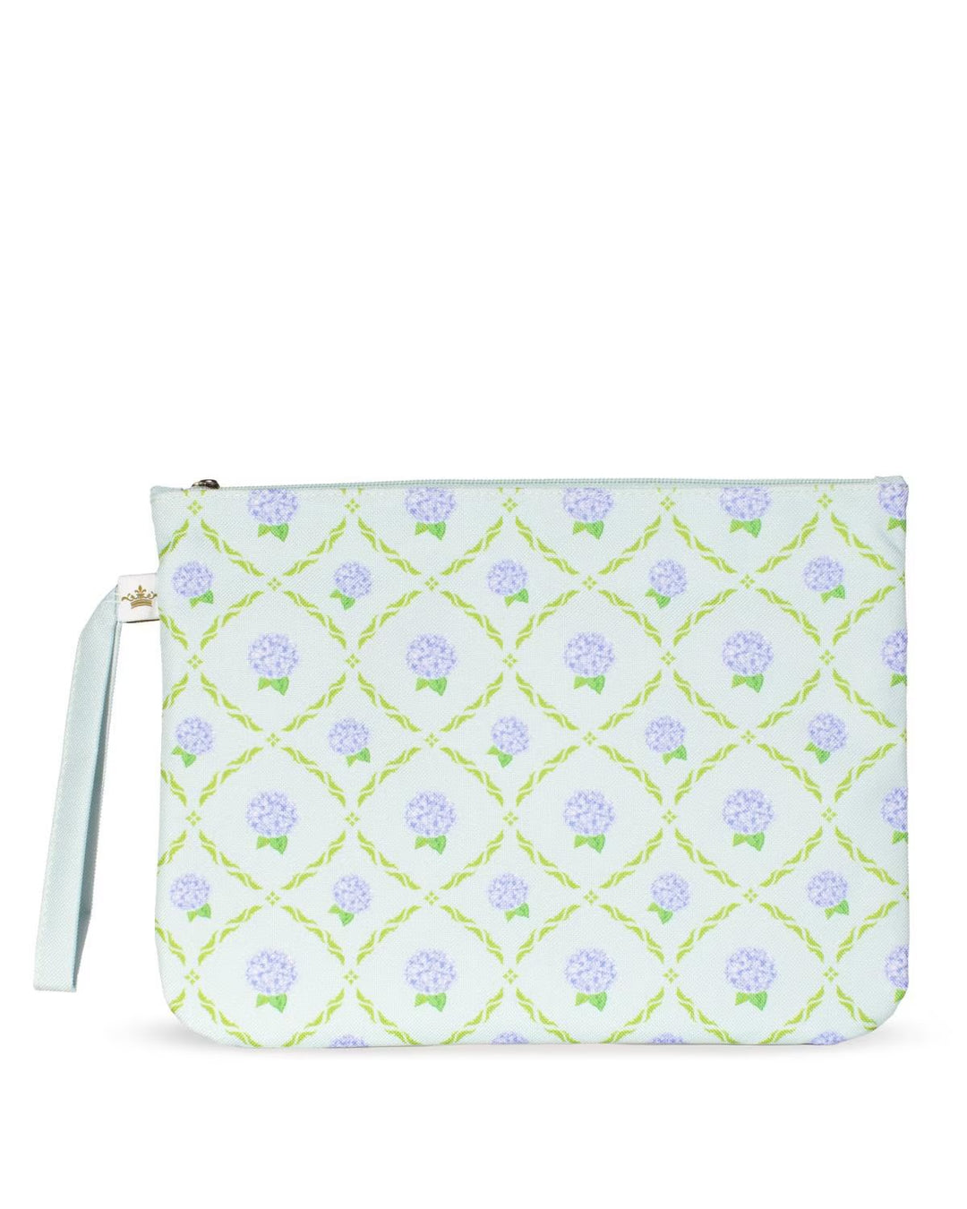 The Royal Standard Hydrangea Trellis Wet/Dry Bag | Illusion/Blue/Green