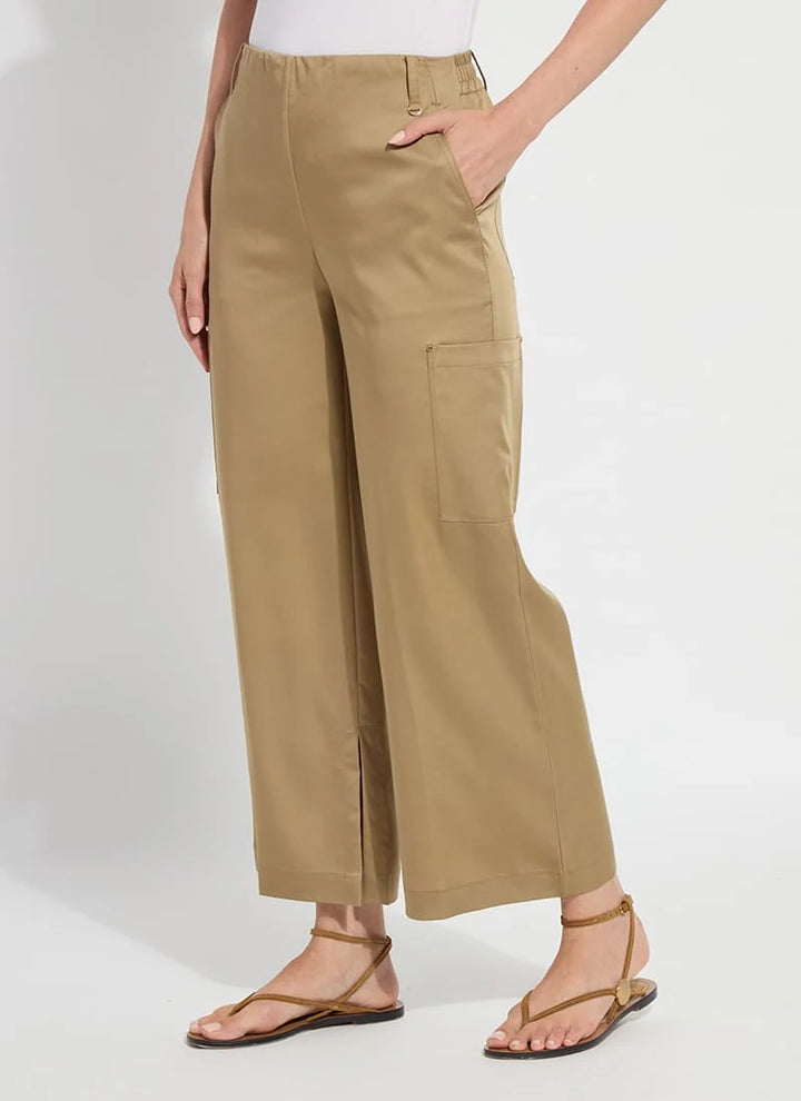 Jane Cargo Ankle Pant | Raw Umber