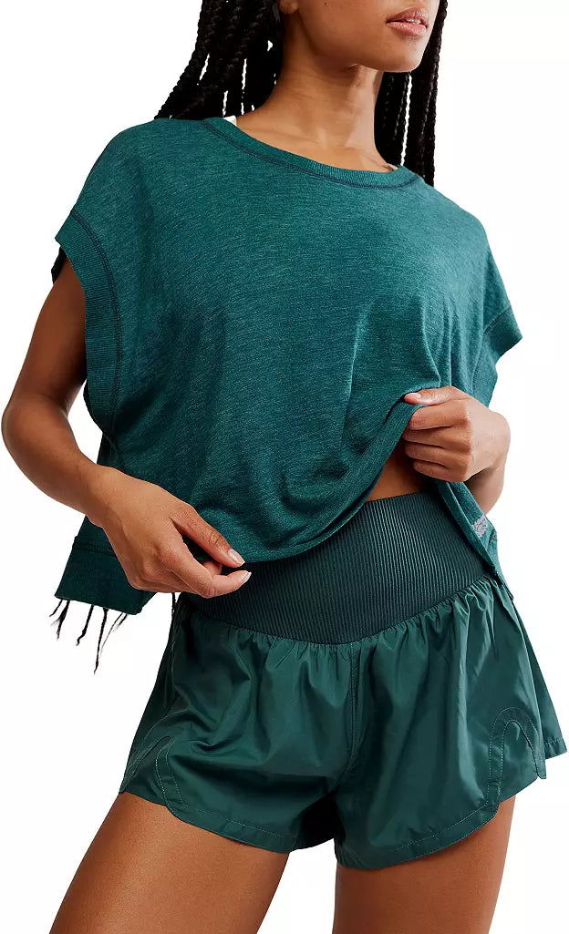 Free People My Time Tee / Evergreen