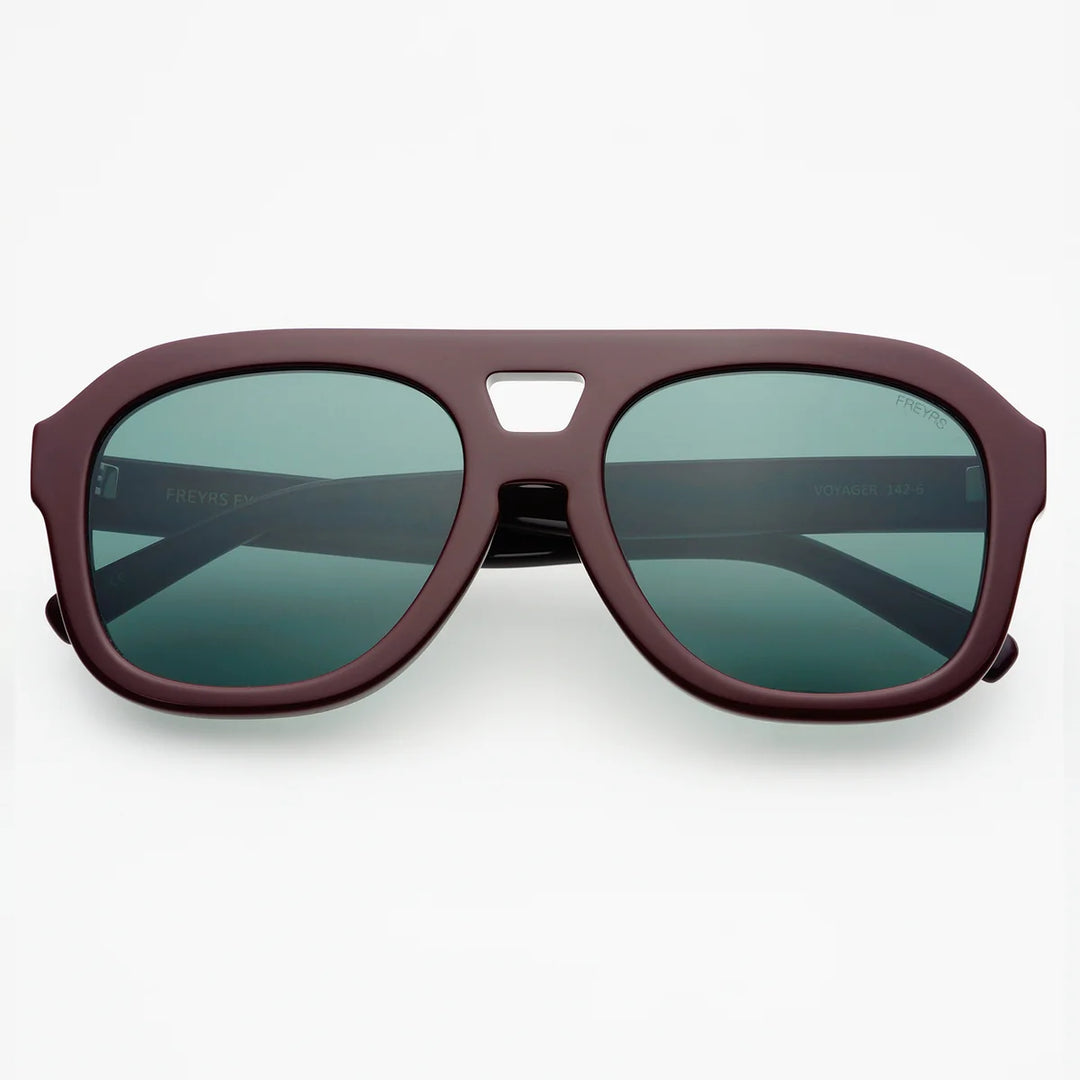 Freyrs Voyager Sunglasses Burgundy