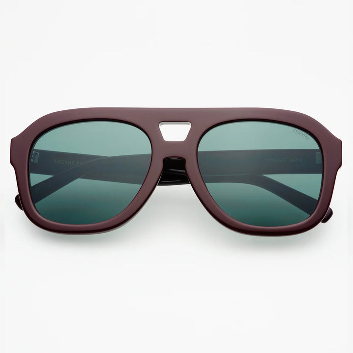 Freyrs Voyager Sunglasses Burgundy