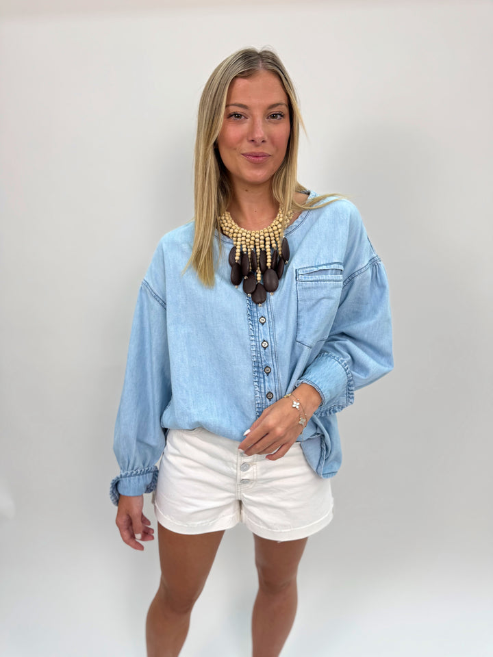 Denim Dreaming Pullover