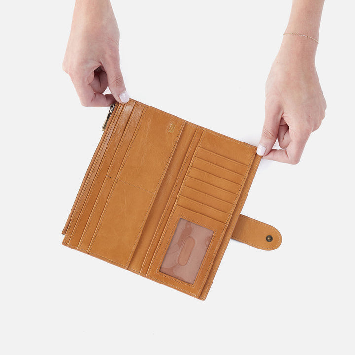 Dunn Continental Wallet | Natural