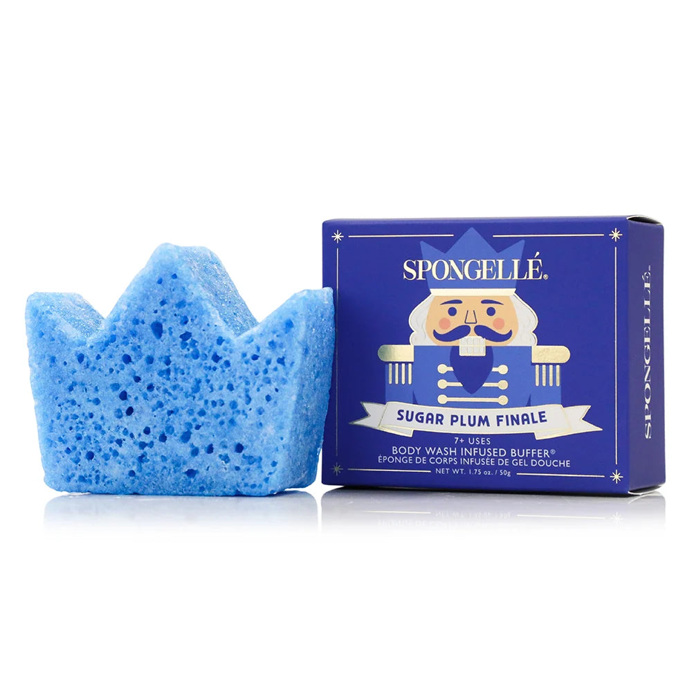 Spongelle Sugar Plum Finale Body Buffer Holiday Nutcracker