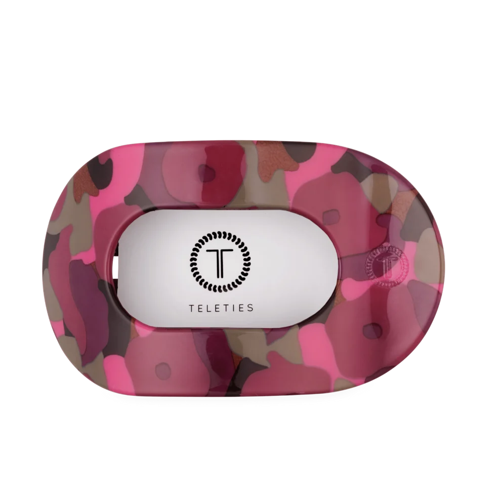 Teleties Large Flat Round Clip