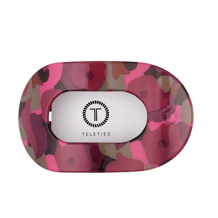 Teleties Large Flat Round Clip