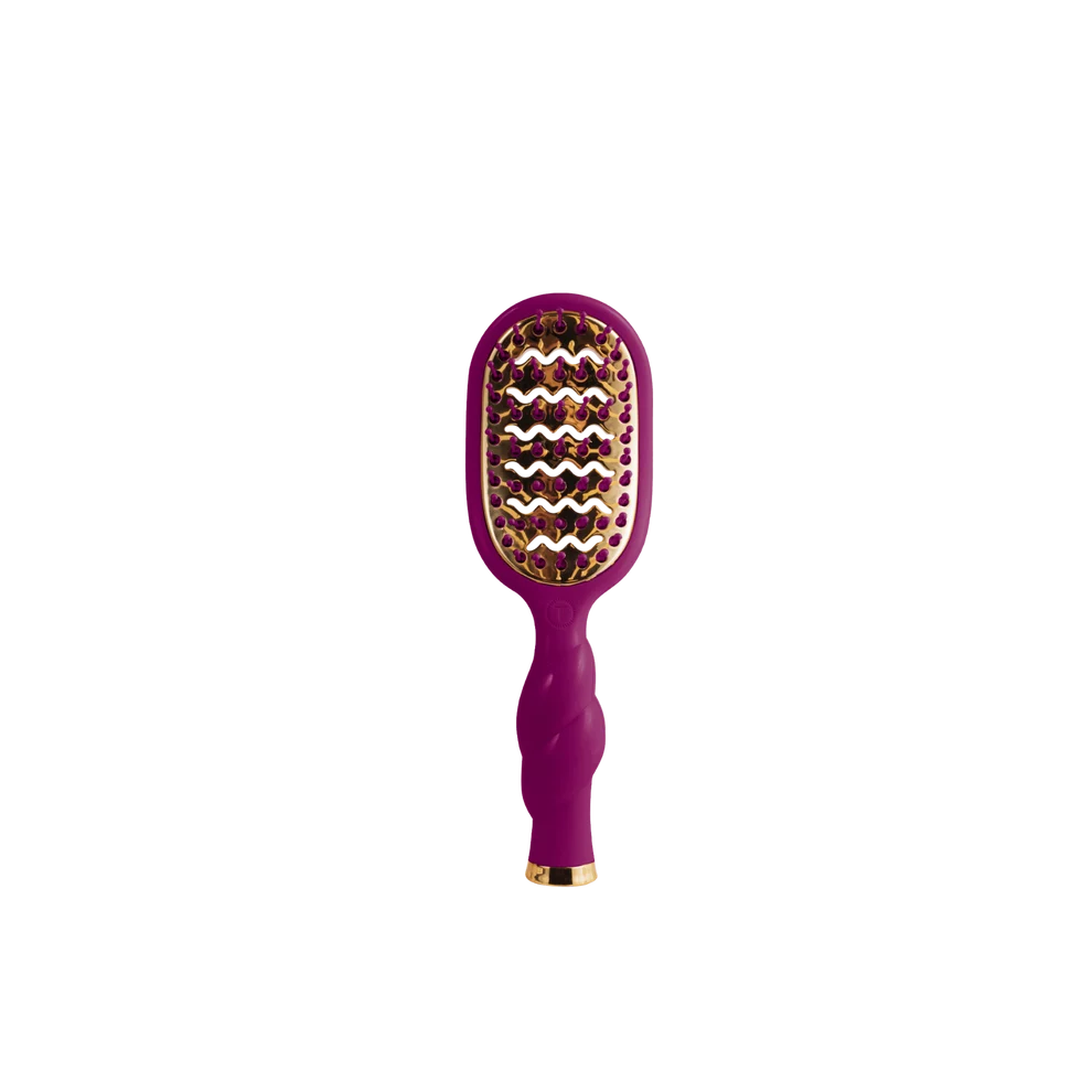 Teleties Mini Vented Hair Brush Mulberry