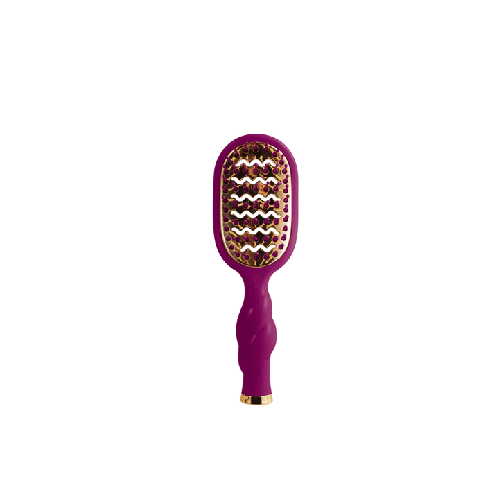 Teleties Mini Vented Hair Brush Mulberry