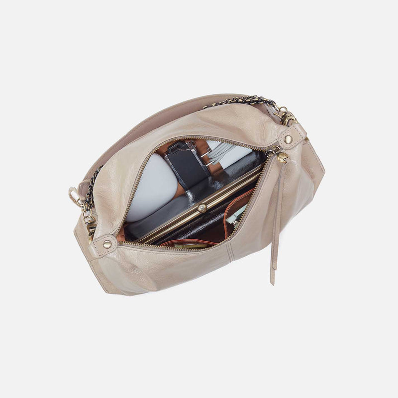 Avon Shoulder Bag | Stone Gloss