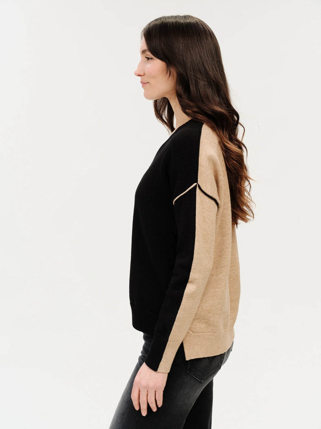 Fiore Sweater Black/Camel