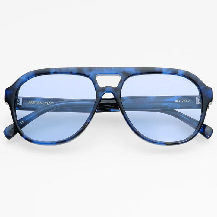 Freyrs Rio Sunglasses Blue Tortoise