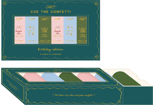 Cue the Confetti Box | Birthday Edition