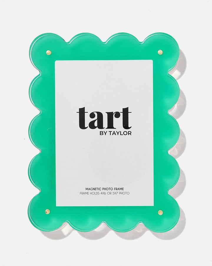 Tart By Taylor Aqua Green Acrylic Picture Frame
