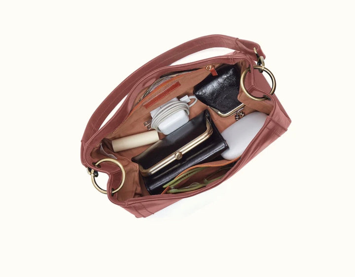 Seneca Shoulder Crossbody | Rosewood