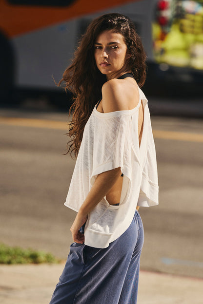 My Time Tee / White