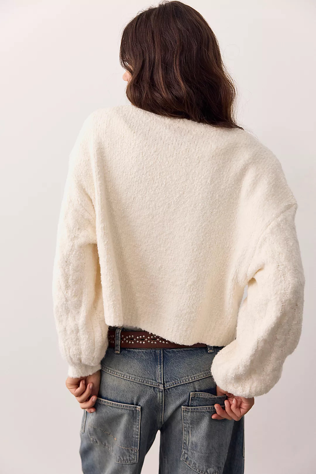 Thistle Cardi in Sugar Swizzle