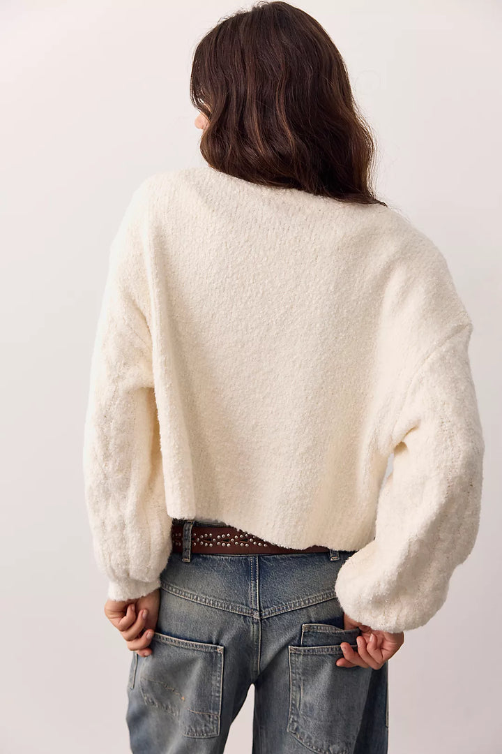 Thistle Cardi in Sugar Swizzle