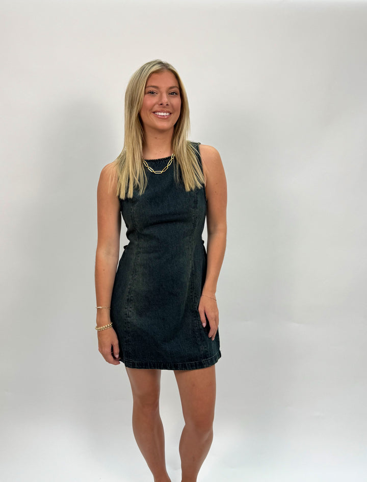 Atlas Denim Mini Dress