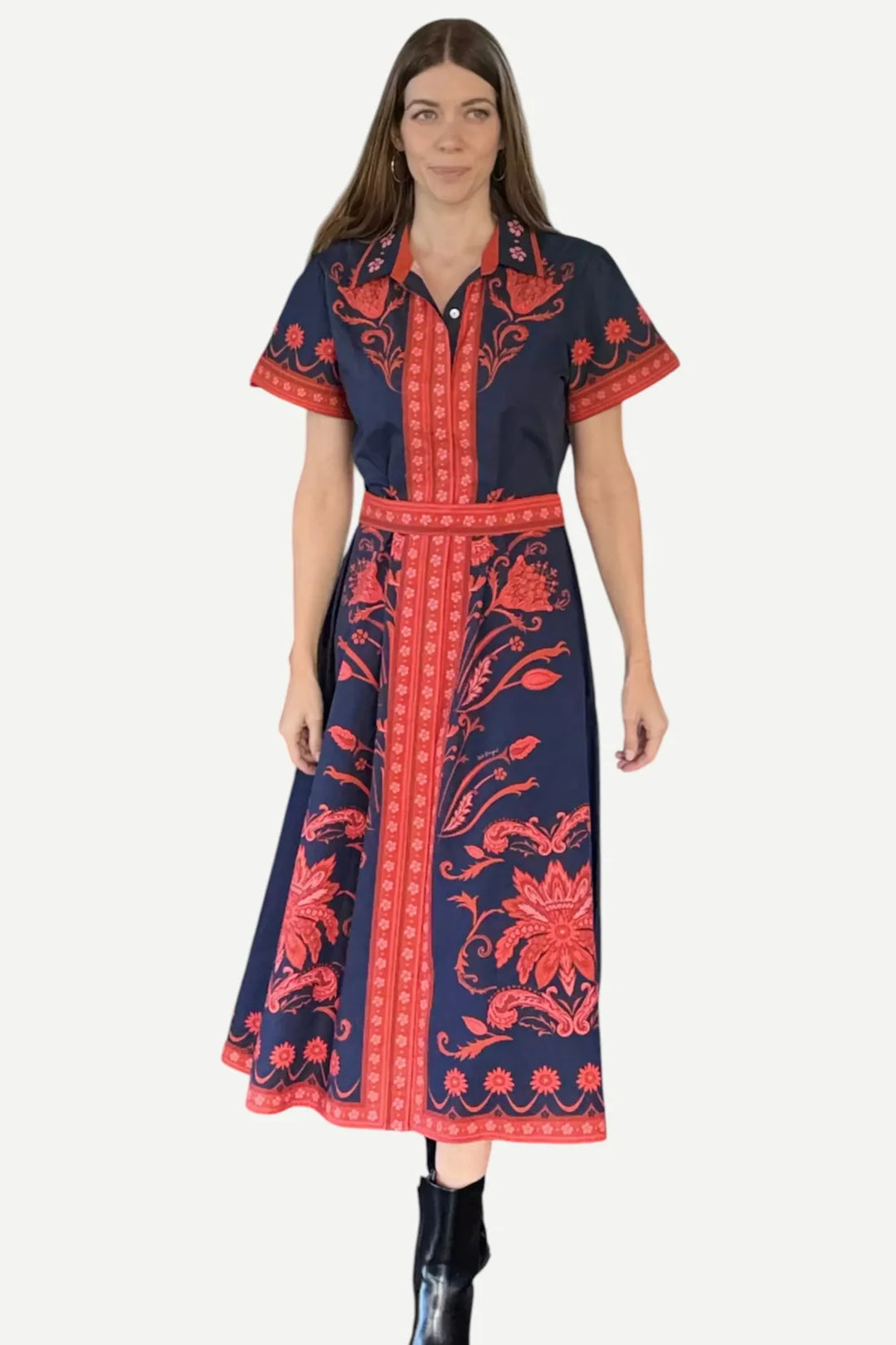 Chelsea Shirtdress | Biltmore Navy
